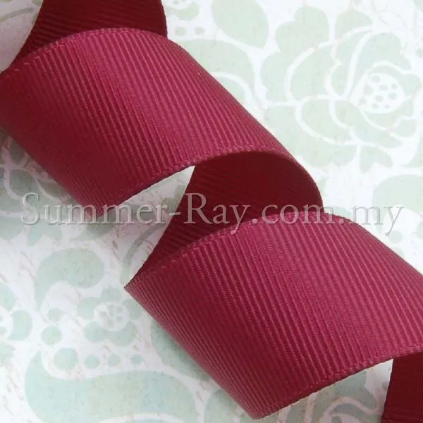 25mm Grosgrain Ribbons - 5 meters