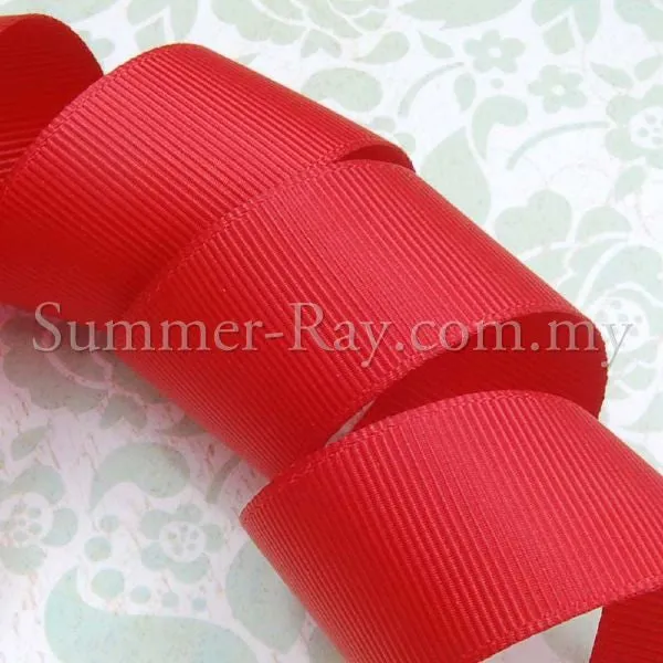 25mm Grosgrain Ribbons - 5 meters