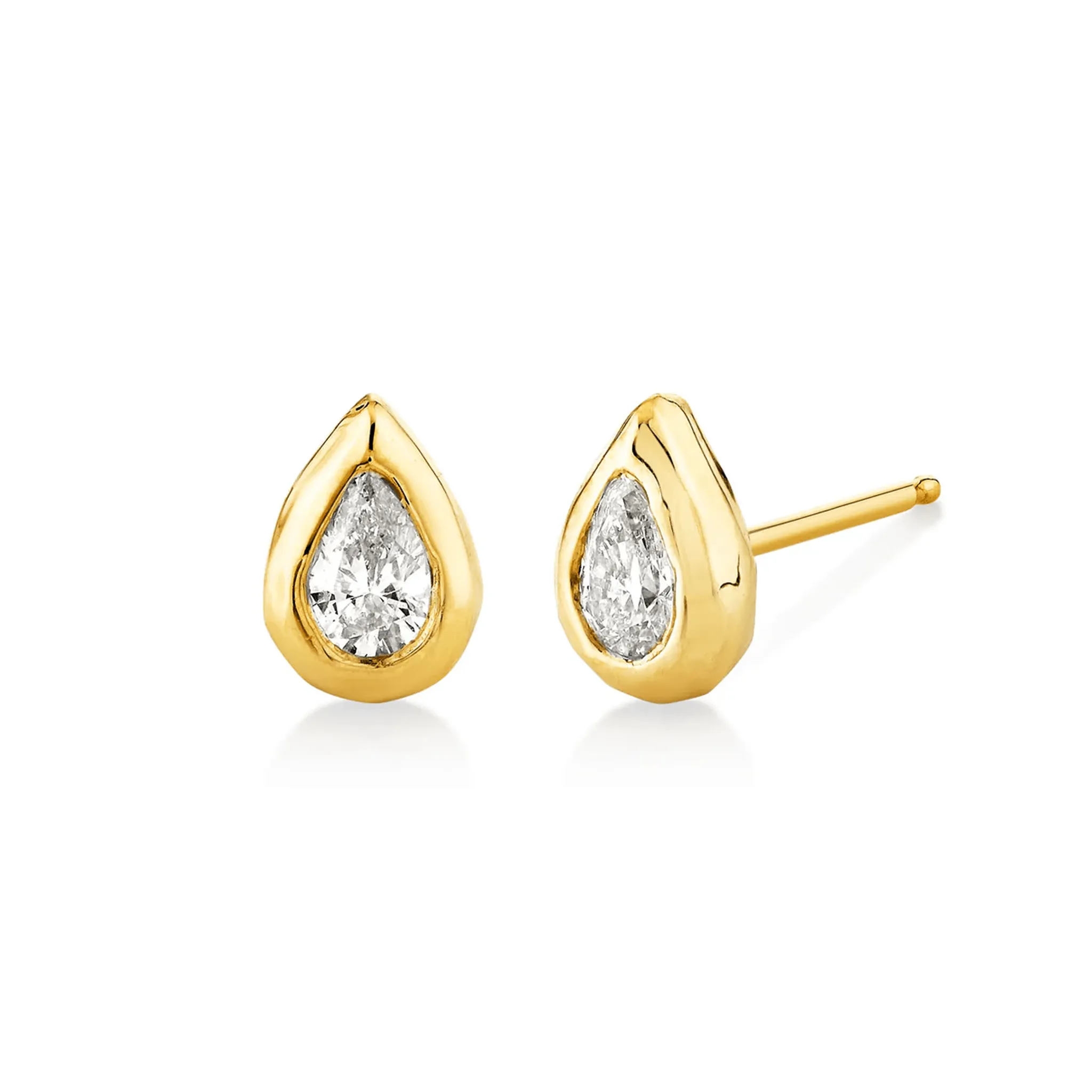 Baby River Water Drop Diamond Stud