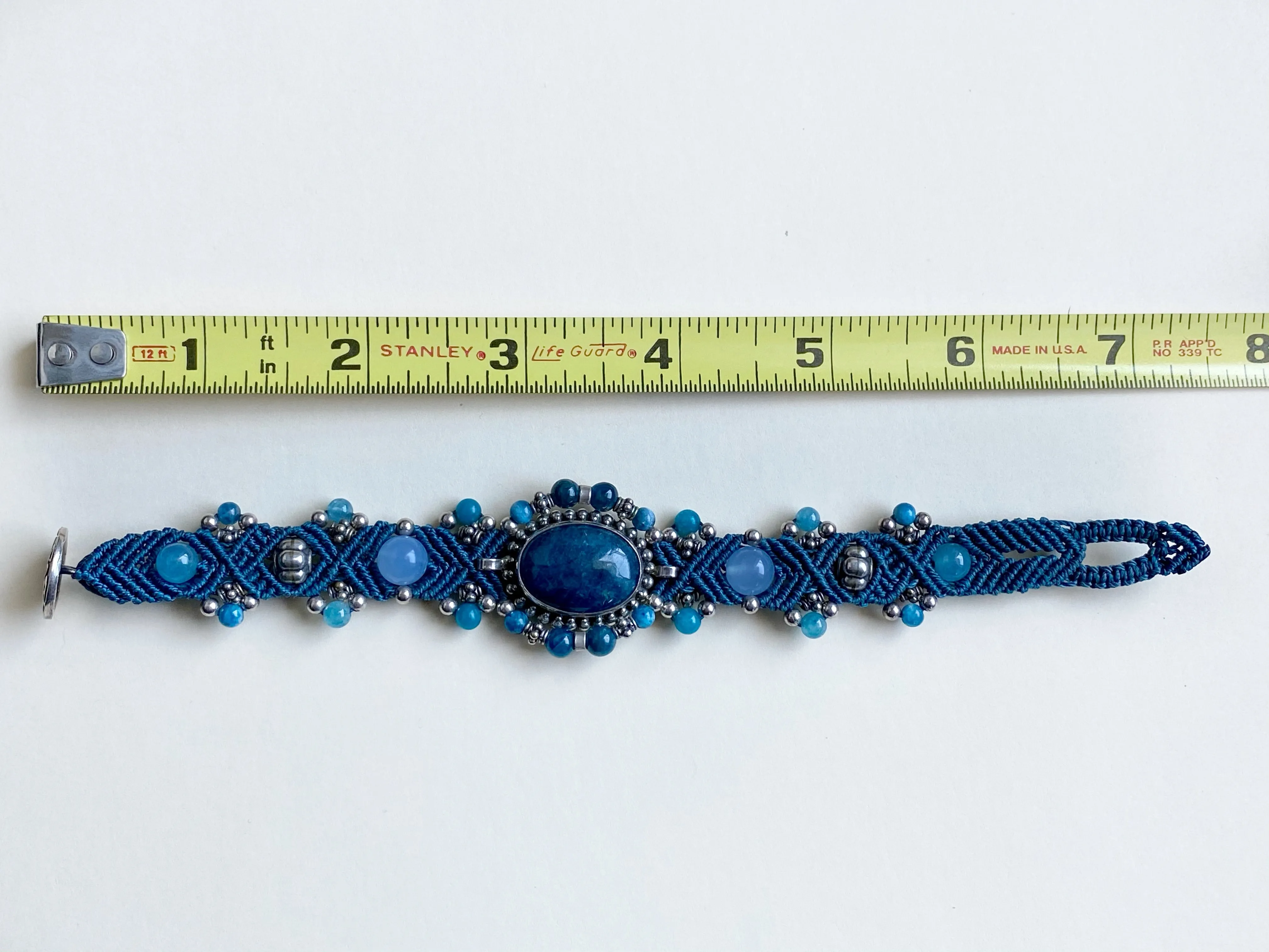 Beaded Macramé Bracelet by Isha Elafi SB11207