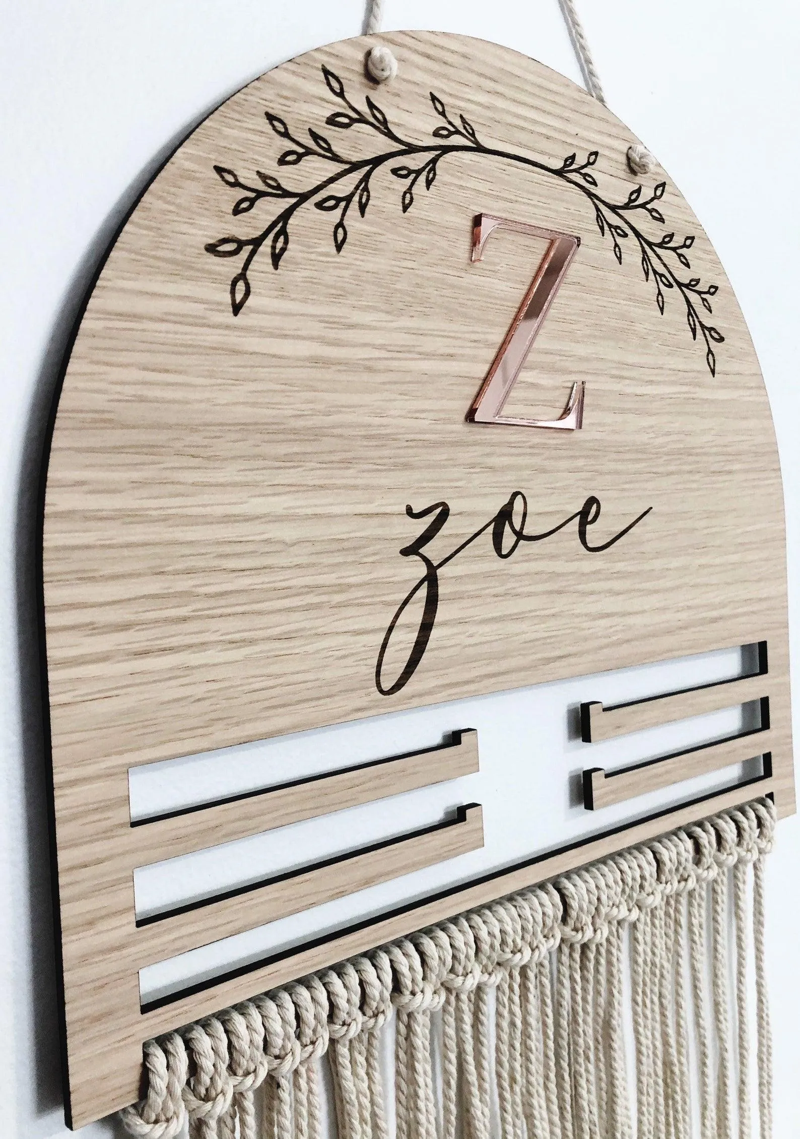 Botanical Bow   Headband Holder