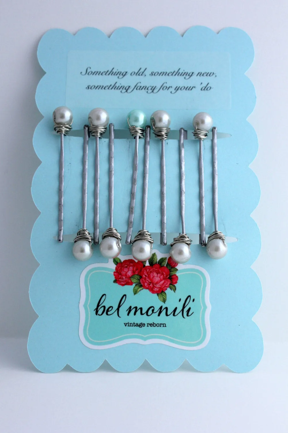 Bridal Pearl Bobby Pin Set