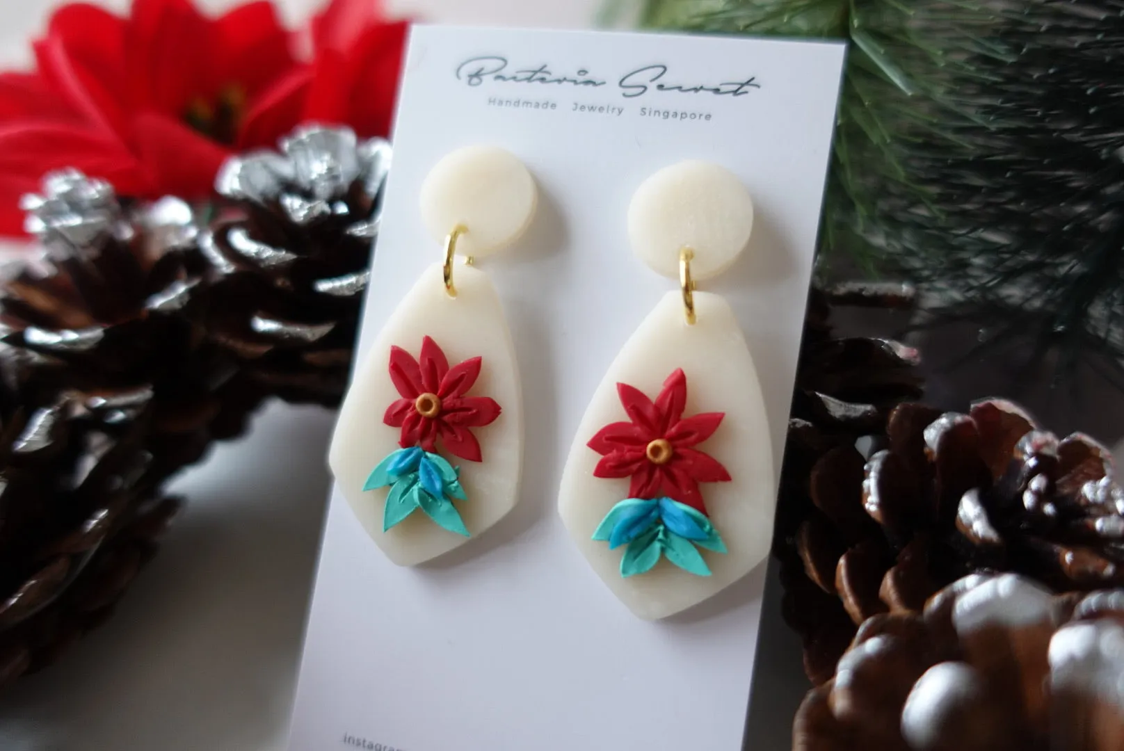 Christmas Polymer Clay Earrings 3.2