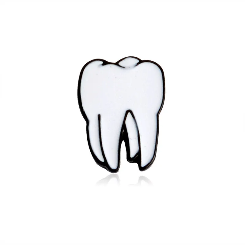 Cute Organ Metal Brooch
