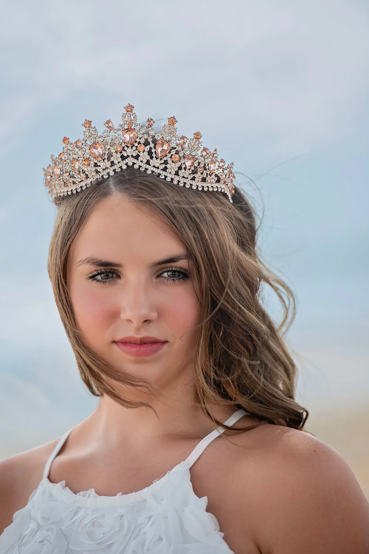 Gorgeous European Tiara in Rose