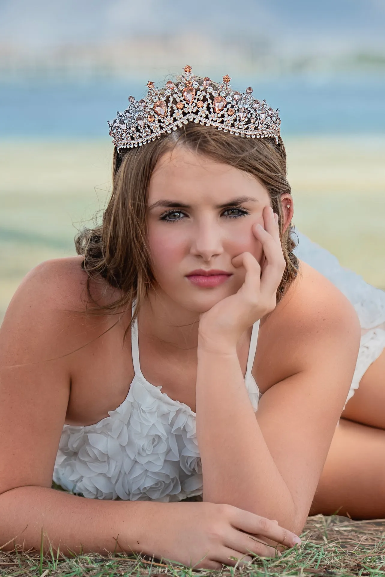 Gorgeous European Tiara in Rose