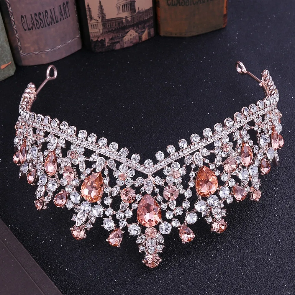 Gorgeous European Tiara in Rose