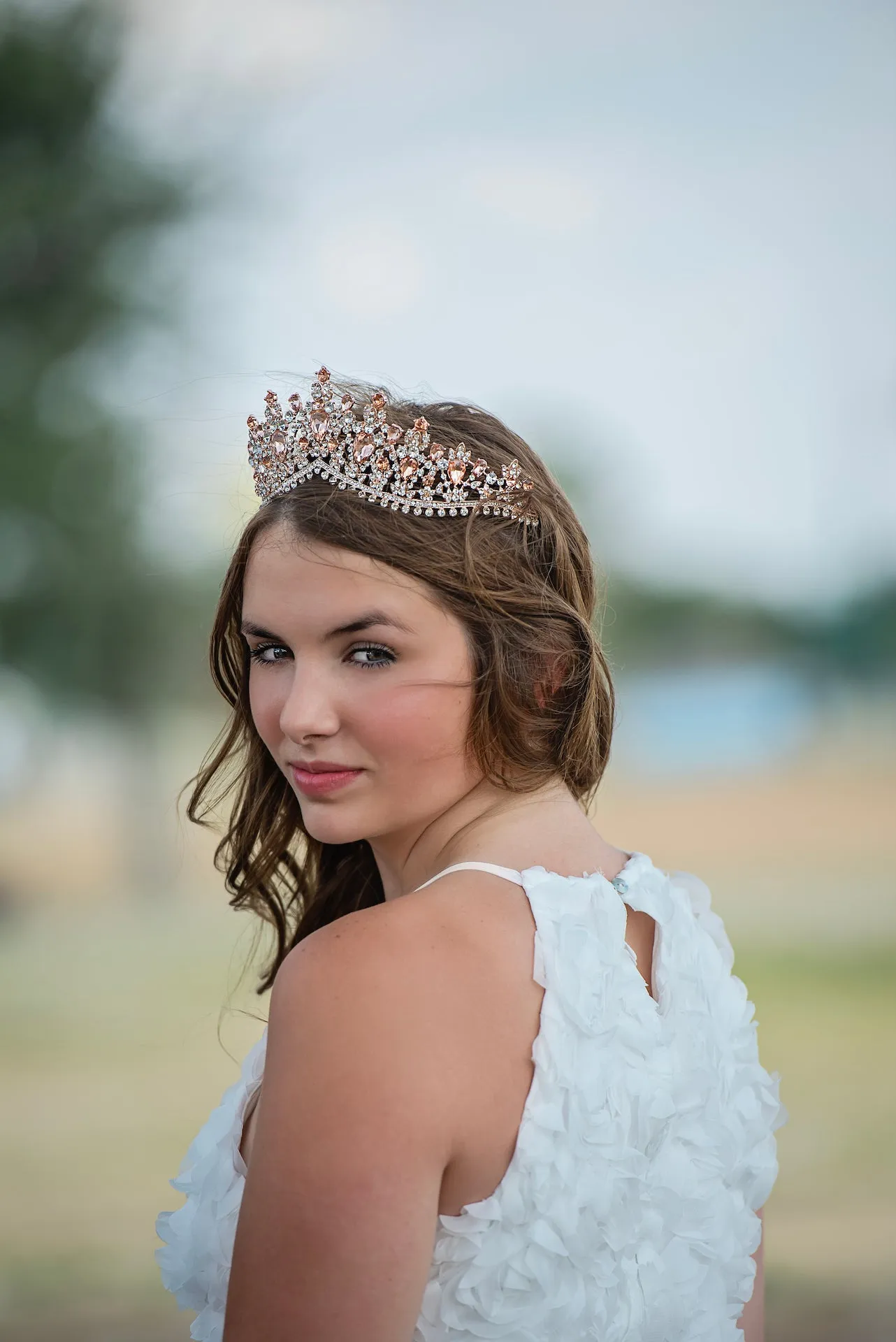 Gorgeous European Tiara in Rose