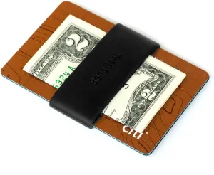 GRIFITI Band Joes Pocket Wallet Replacement Super Slim Profile Colorful Silicone Rubber Bands Money Wide Strap Grip Clip Siliconebands for Credit Card, License, Cash Holder
