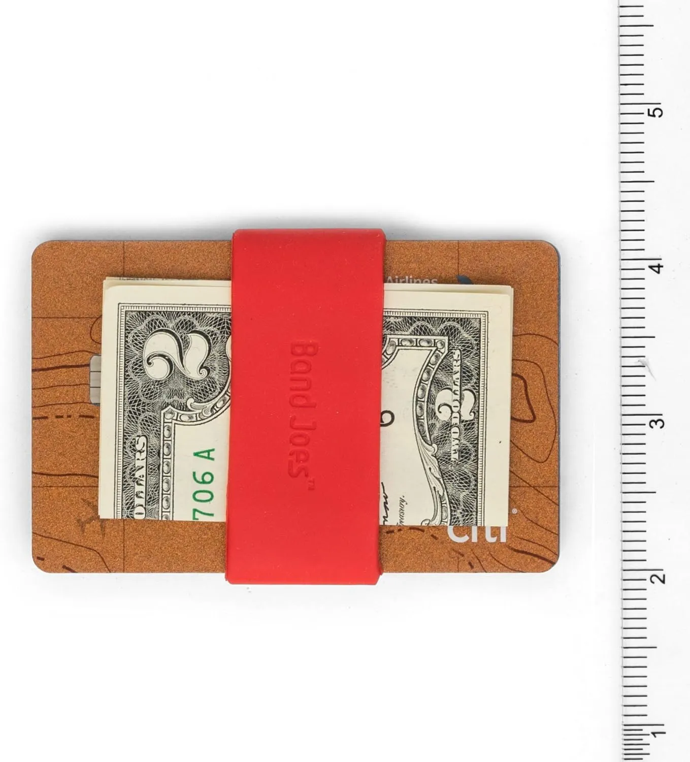 GRIFITI Band Joes Pocket Wallet Replacement Super Slim Profile Colorful Silicone Rubber Bands Money Wide Strap Grip Clip Siliconebands for Credit Card, License, Cash Holder