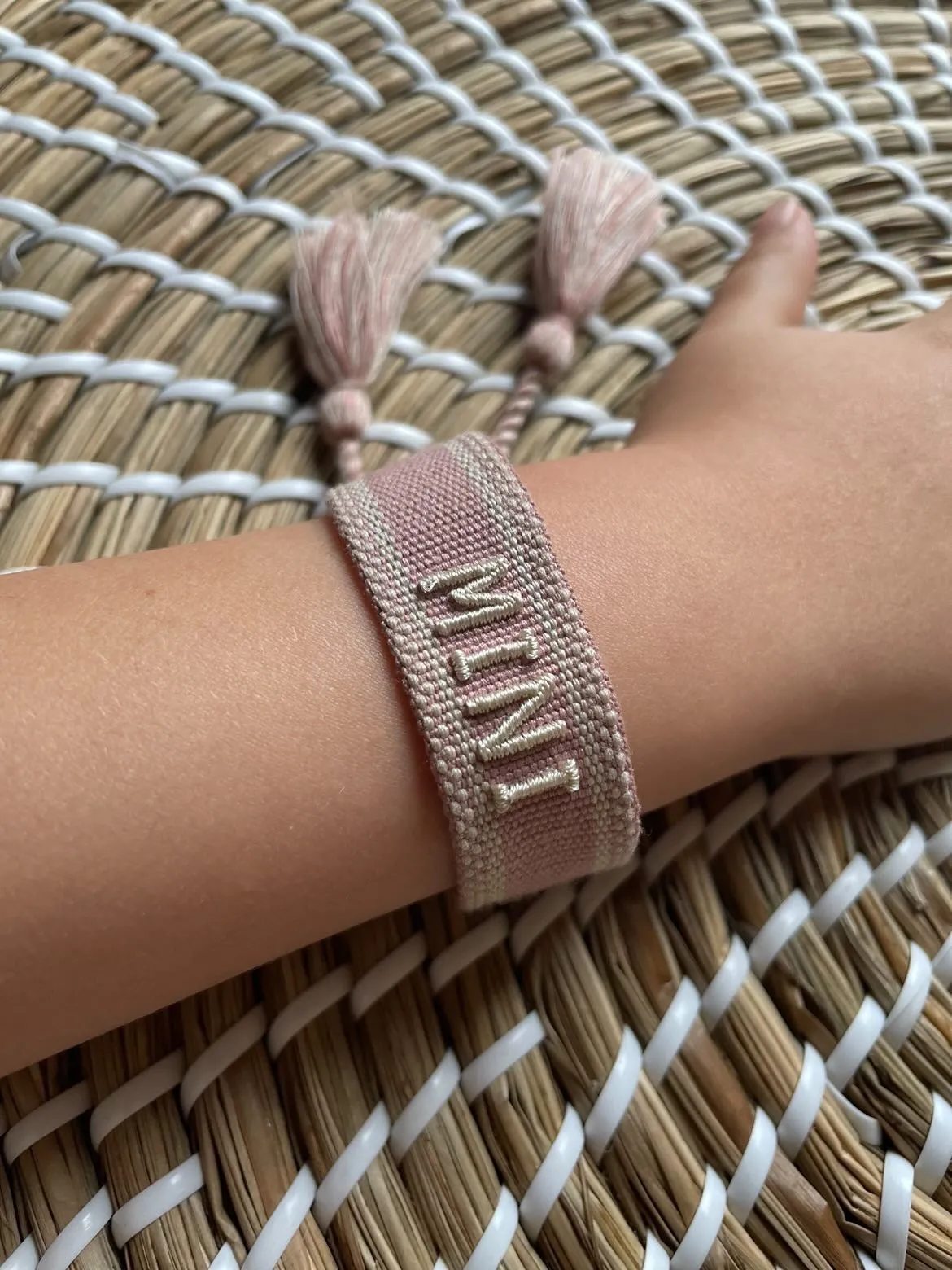Kids Mini Embroidered Bracelet