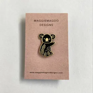 Koala Enamel Pin Badge