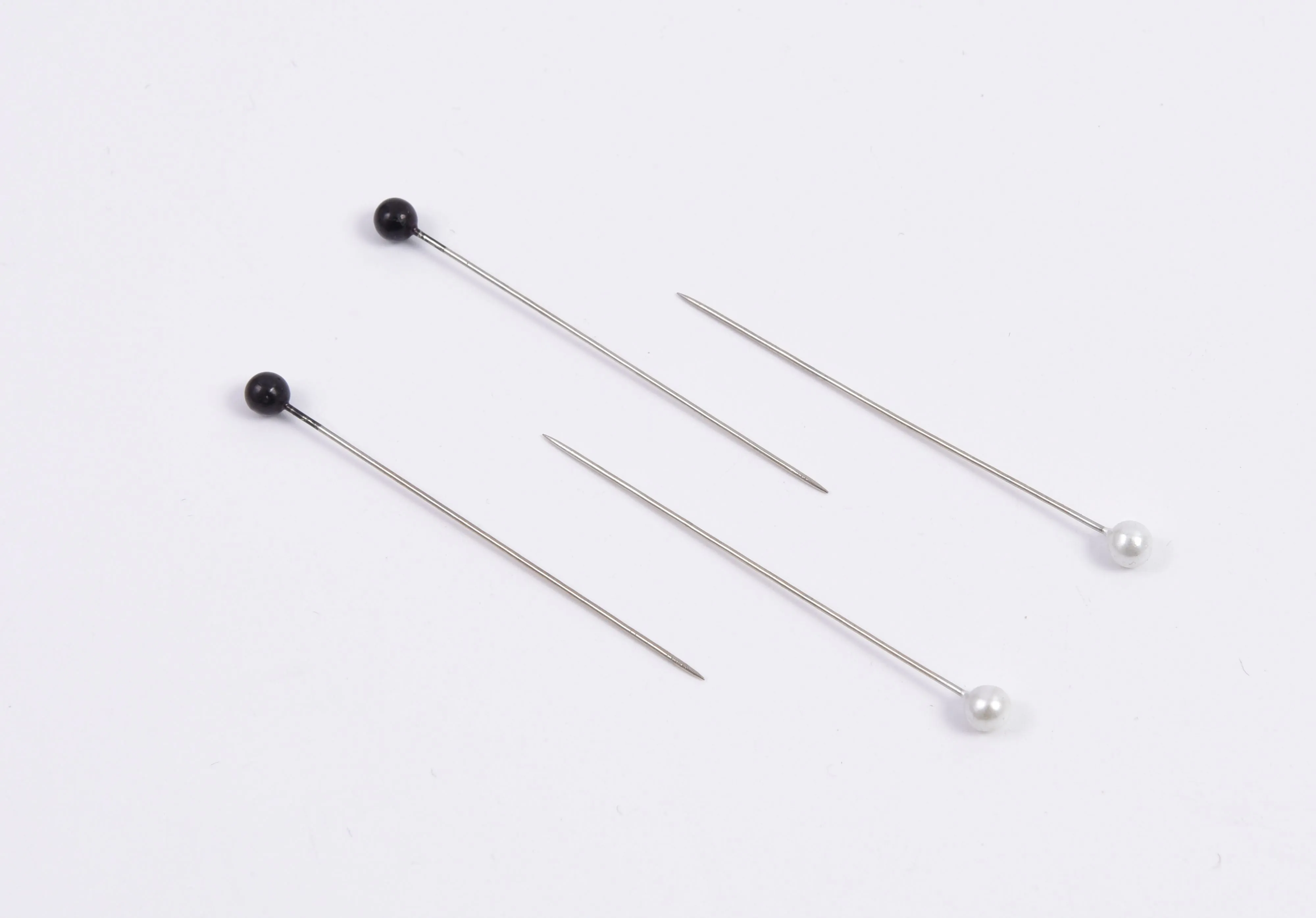 Long Pearlized Pins 40 pack