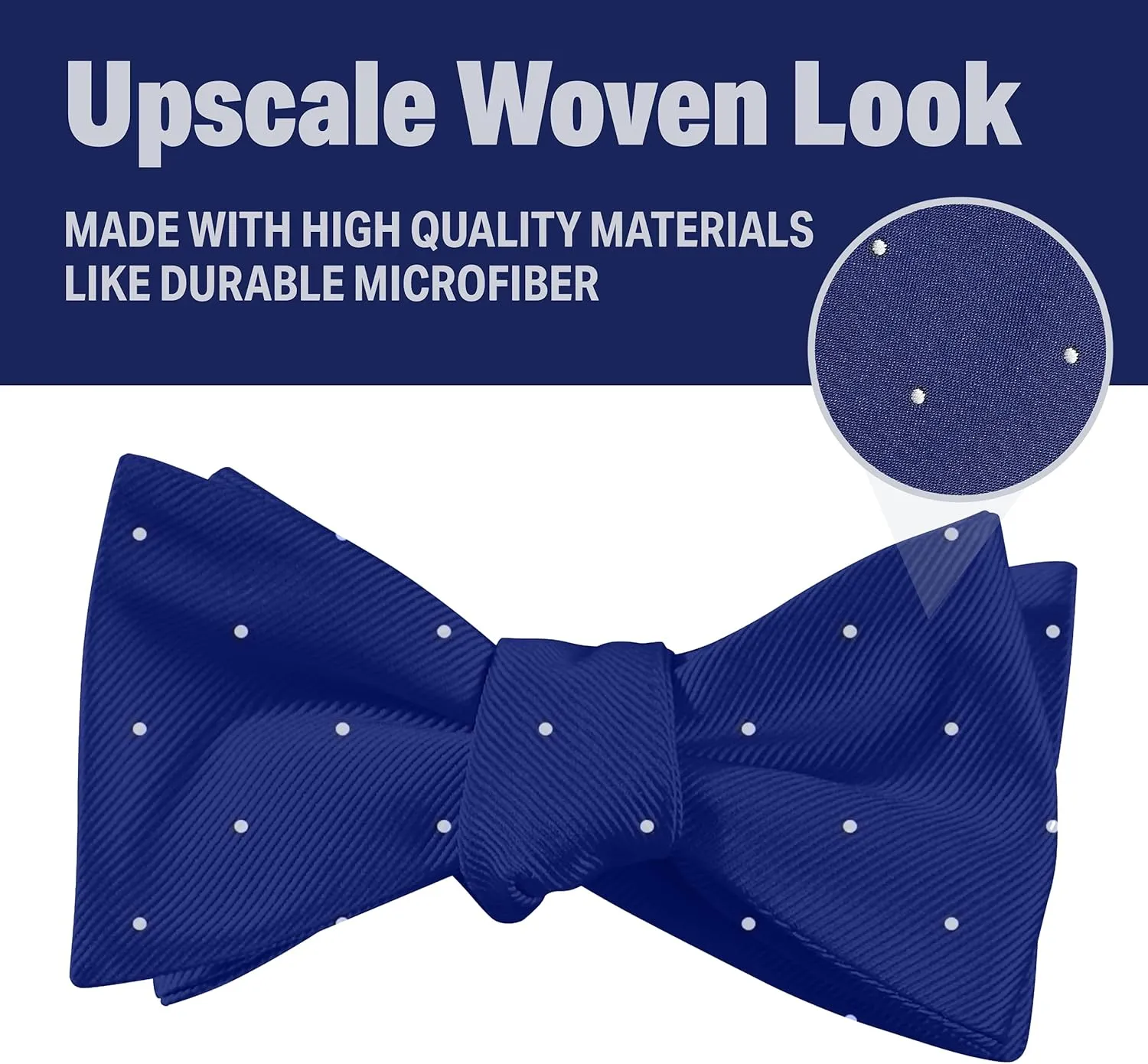LUTHER PIKE SEATTLE Self Tie Bow Ties for Men  Classic Untied Mens Bowties in Solid Colors and Stripes