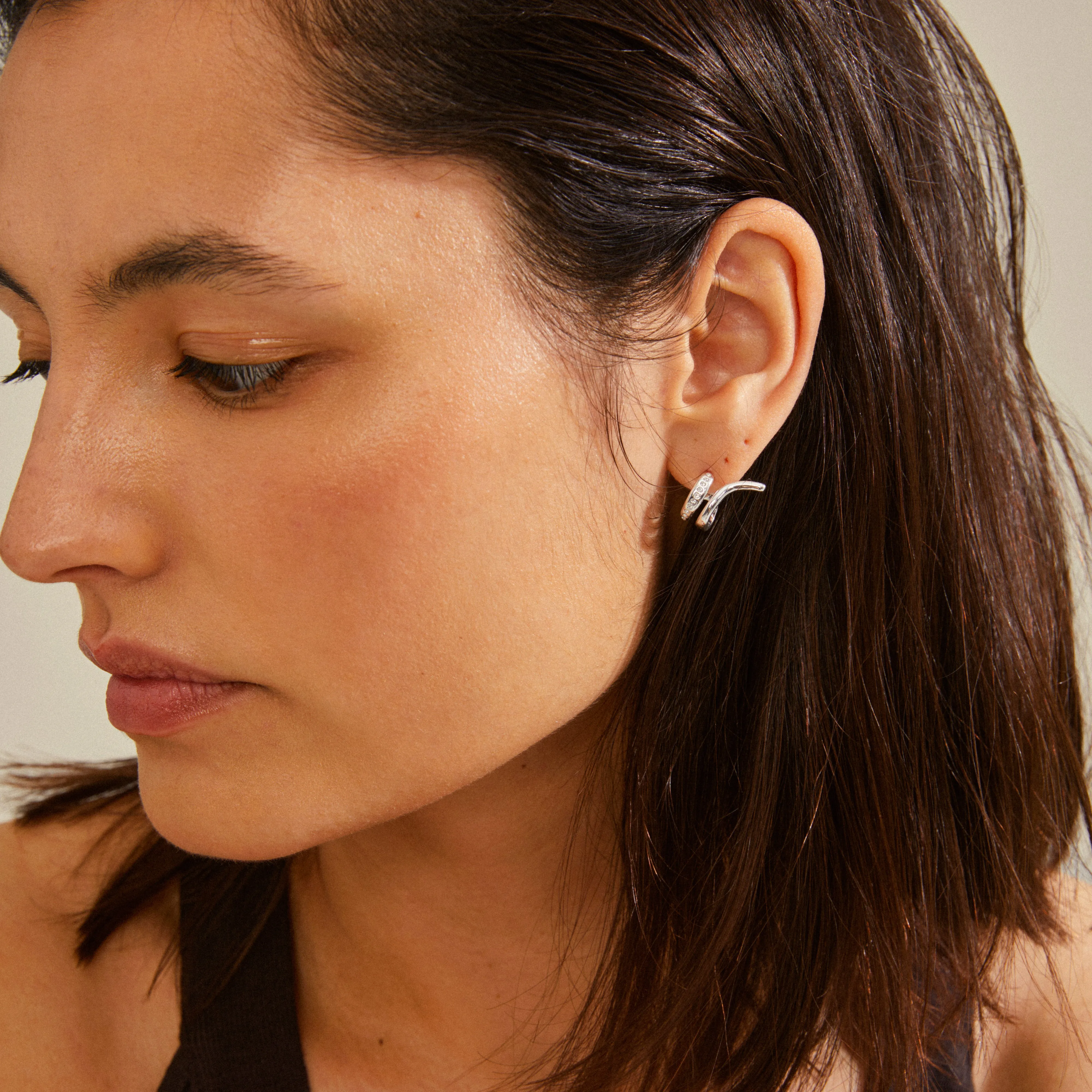 NADINE earrings silver-plated