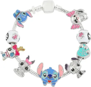 Ohana Means Family Stitch Keychain - Stitch Key Chain Gift Ohana Jewelry for Women Boys Girls Stitch Lover
