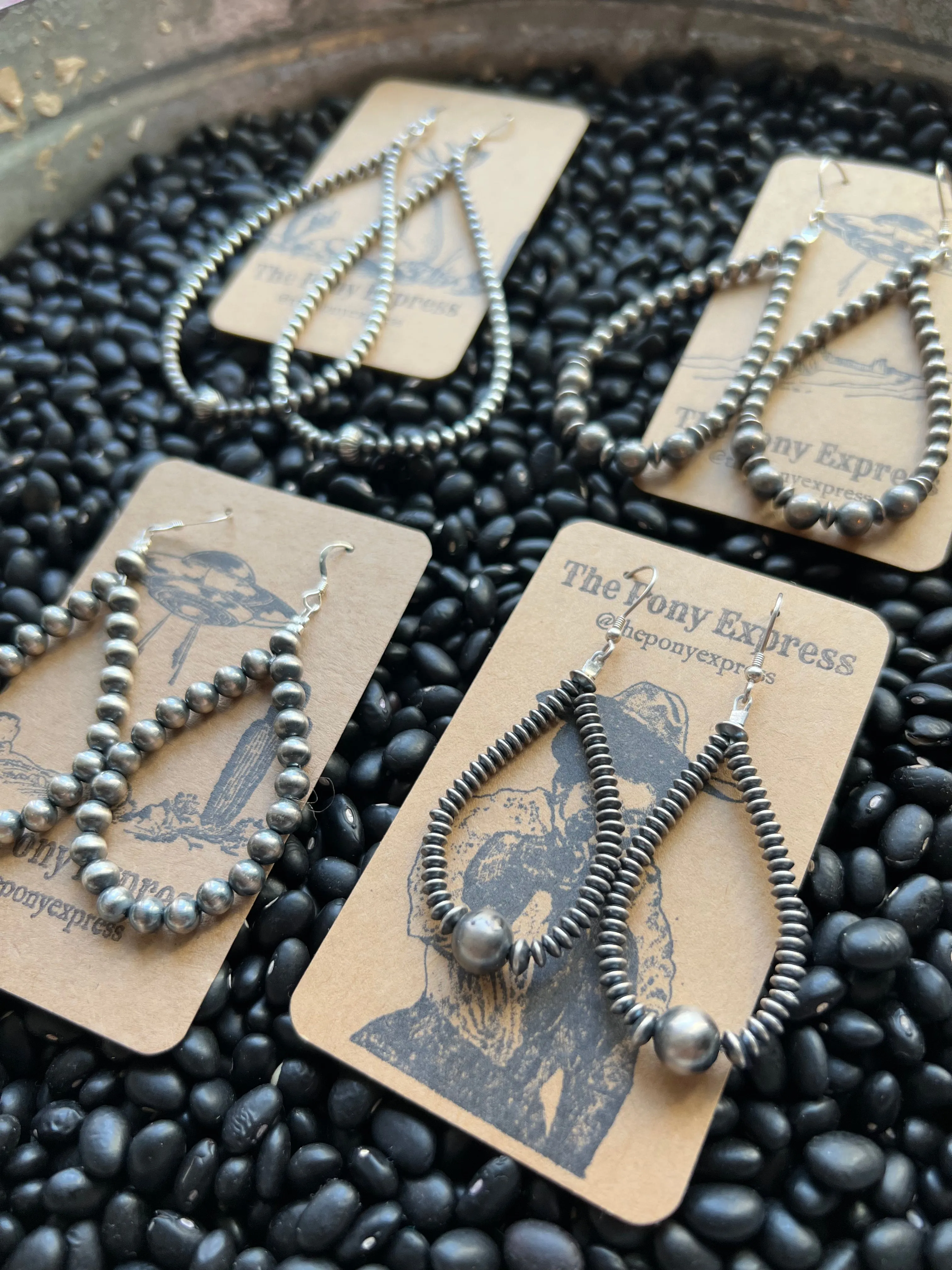Saucer Pearl Earrings