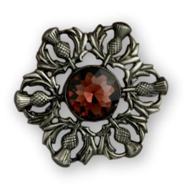 Thistle Brooch Pins