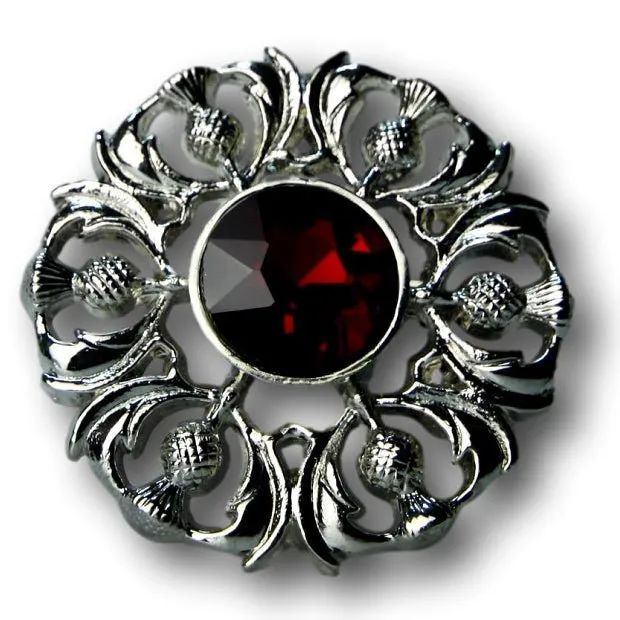 Thistle Brooch Pins