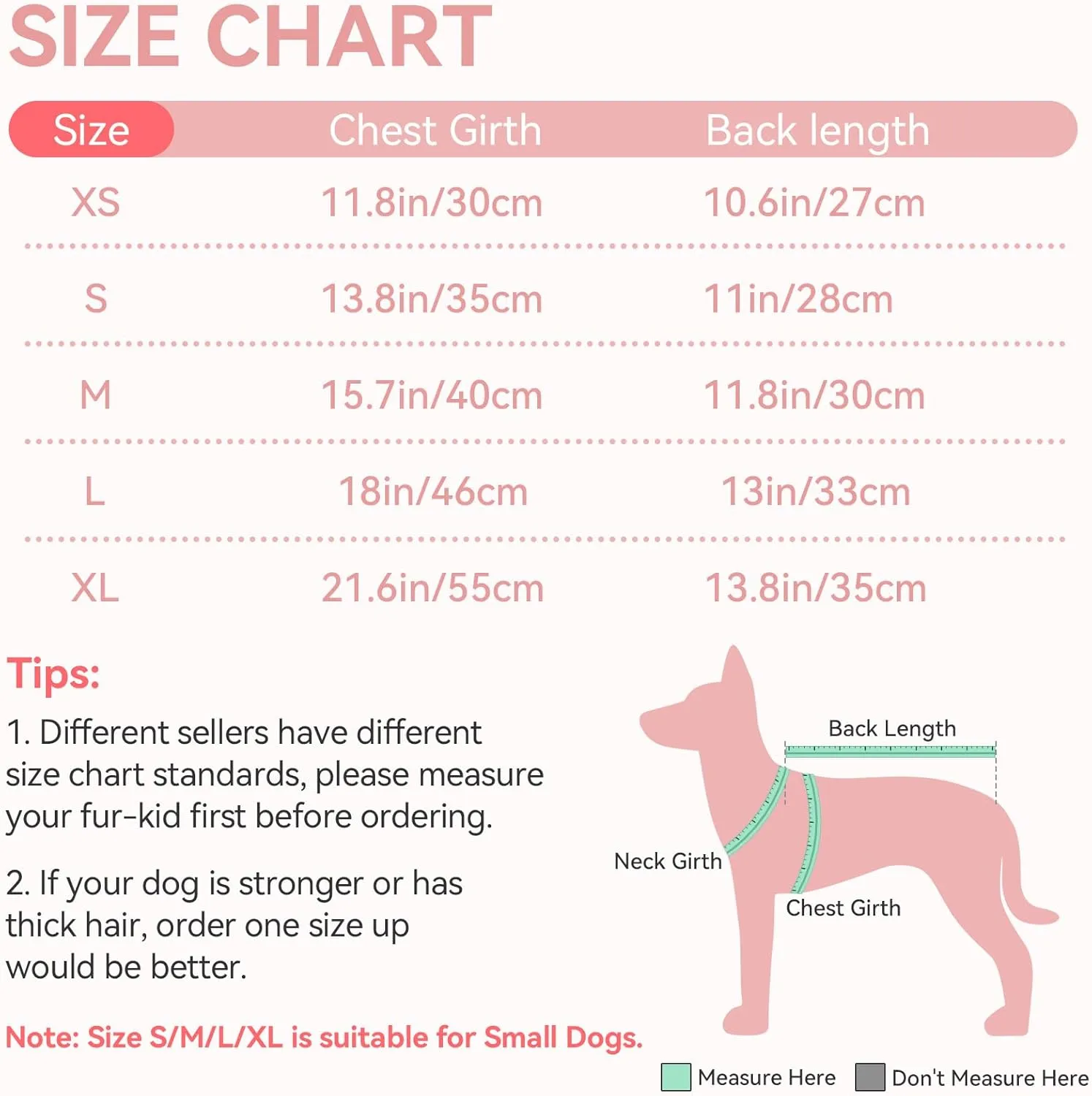 TONY HOBY Female/Male Pet Dog Pajamas Stripes 4 Legged Dog pjs Jumpsuit Soft Cotton Dogs Clothes(S, Orange White-Girls)