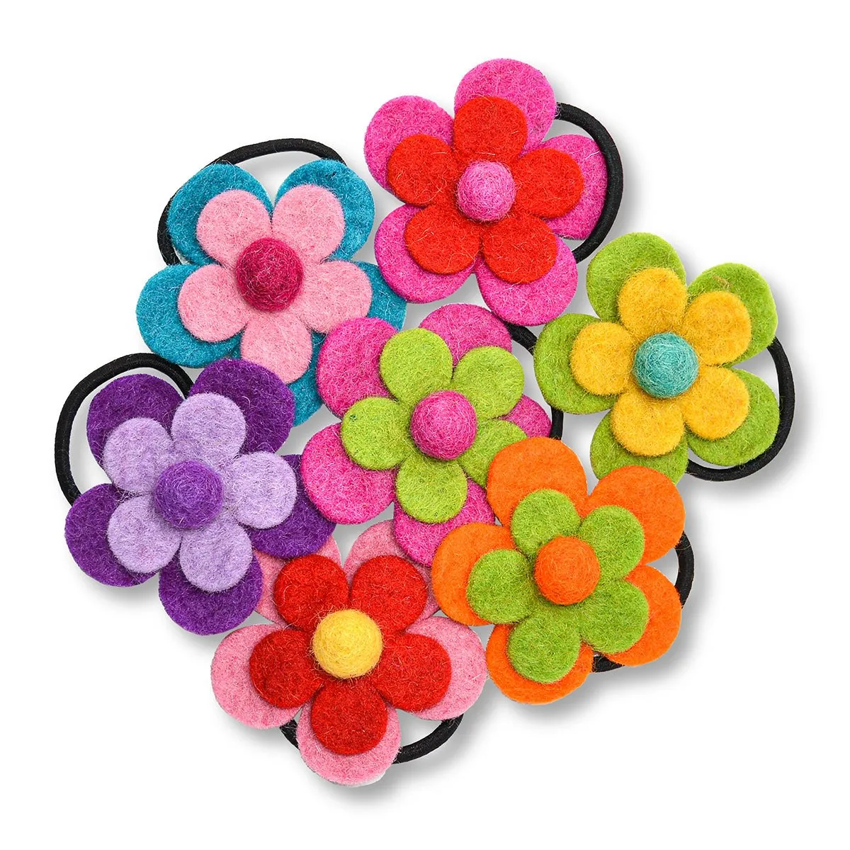 Two Layer Flower Hair Band